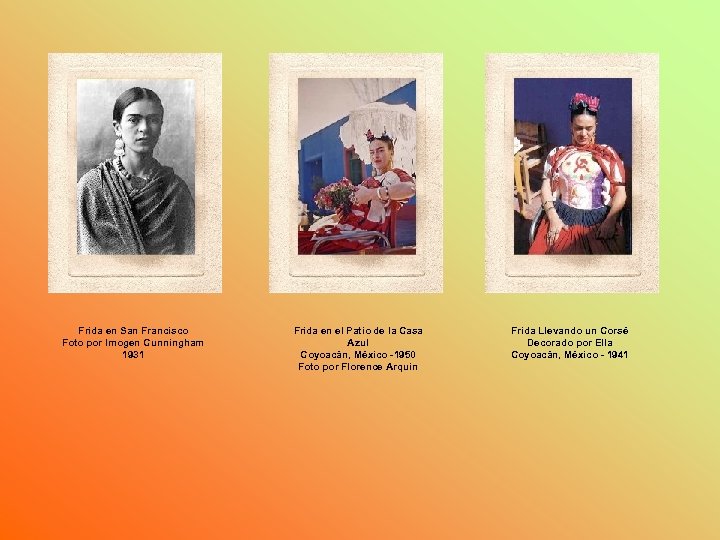 Frida en San Francisco Foto por Imogen Cunningham 1931 Frida en el Patio de