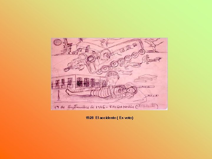 1926 El accidente ( Ex voto) 