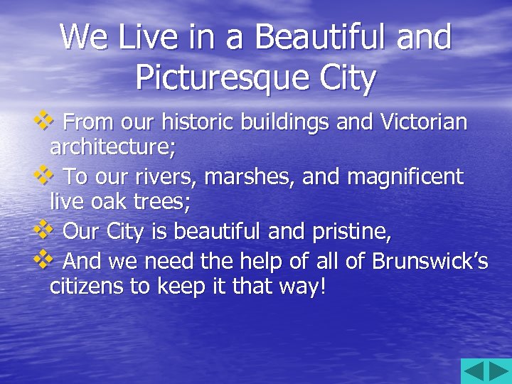 We Live in a Beautiful and Picturesque City v From our historic buildings and