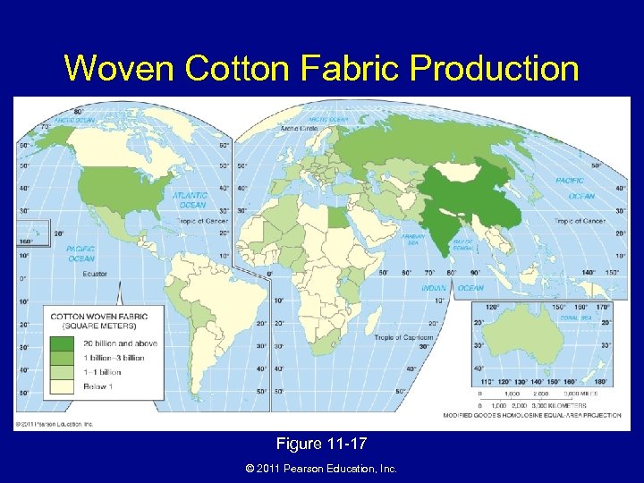 Woven Cotton Fabric Production Figure 11 -17 © 2011 Pearson Education, Inc. 