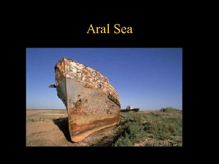 Aral Sea 