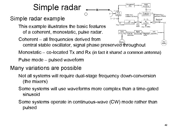 Simple radar R Simple radar example This example illustrates the basic features of a