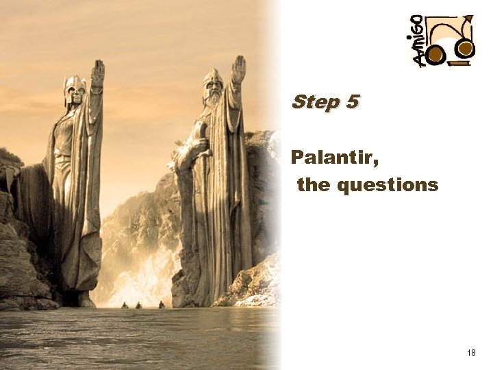 Step 5 Palantir, the questions 18 