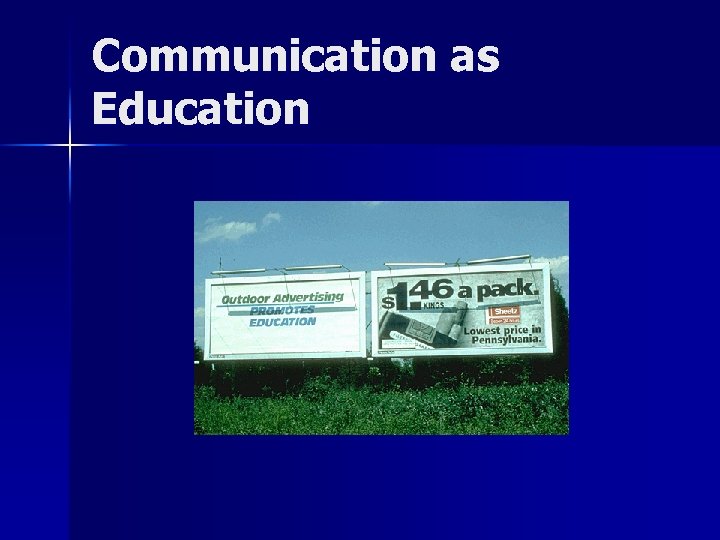 Communication as Education 