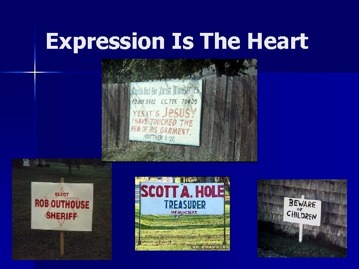 Expression Is The Heart 