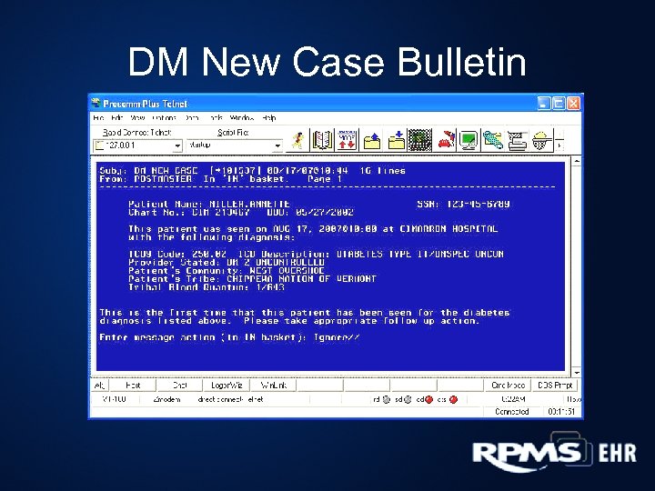 DM New Case Bulletin 
