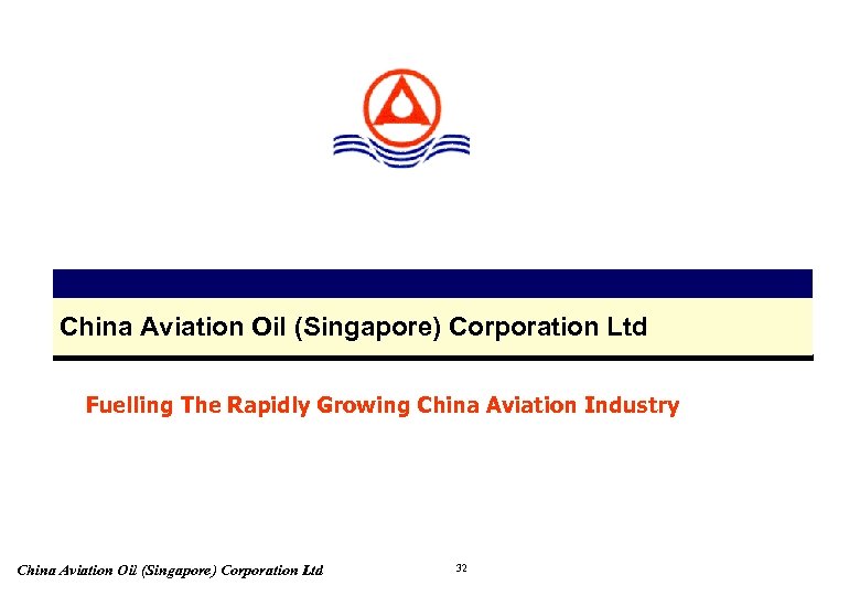 China Aviation Oil (Singapore) Corporation Ltd Fuelling The Rapidly Growing China Aviation Industry China