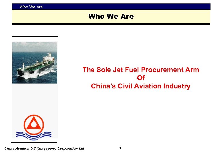 Who We Are The Sole Jet Fuel Procurement Arm Of China’s Civil Aviation Industry