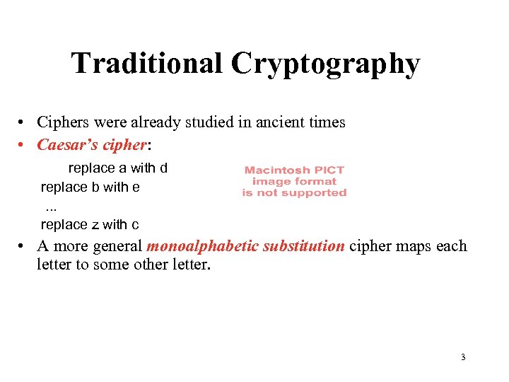 Cryptography Secrecy Ciphers Secret Key