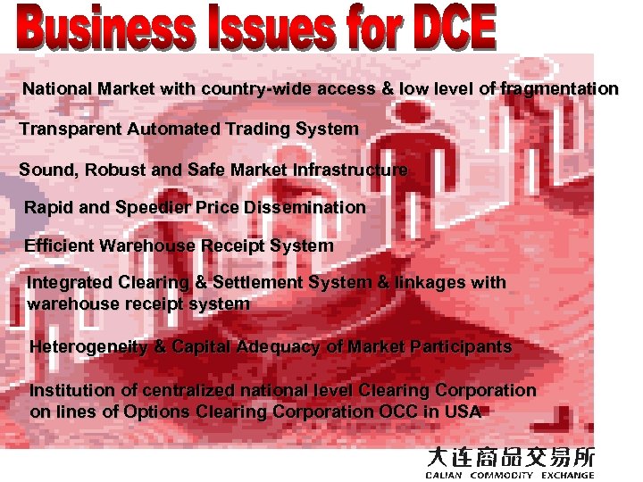 National Market with country-wide access & low level of fragmentation Transparent Automated Trading System