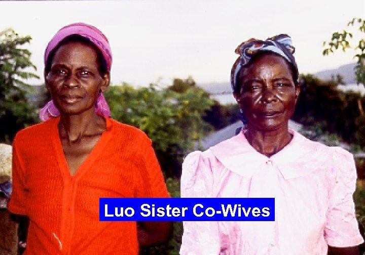 Luo Sister Co-Wives 