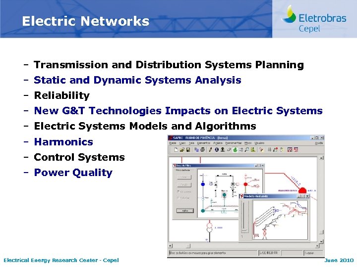 Electric Networks – Transmission and Distribution Systems Planning – Static and Dynamic Systems Analysis