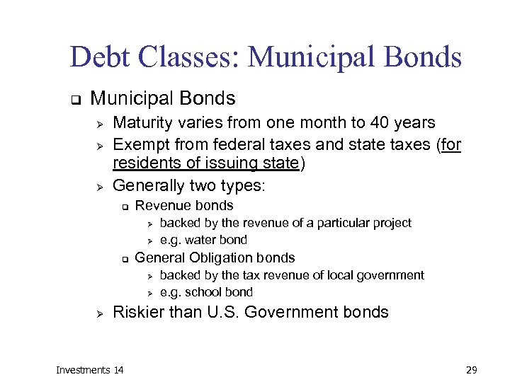 Introduction To Debt Markets Bonds Vs Stocks In