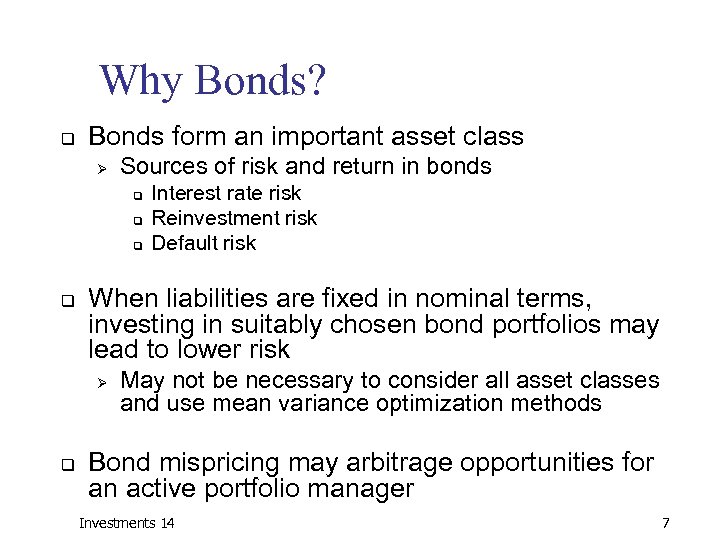 Introduction To Debt Markets Bonds Vs Stocks In