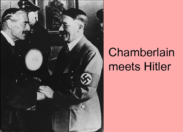 Chamberlain meets Hitler 
