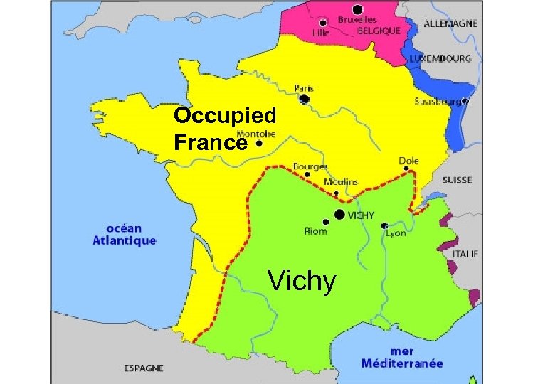 Occupied France Vichy 