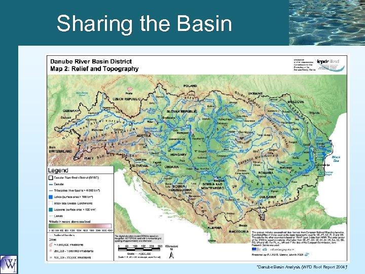 Sharing the Basin “Danube Basin Analysis (WFD Roof Report 2004)” 