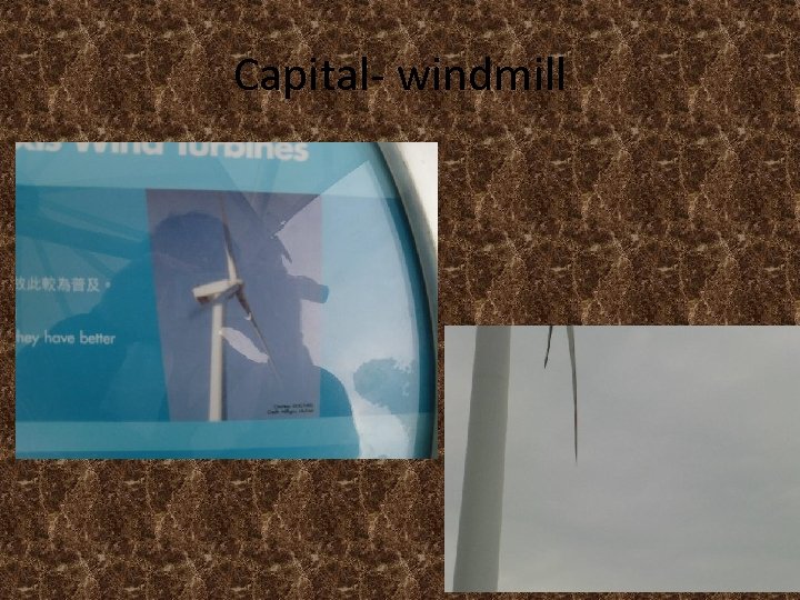 Capital- windmill 