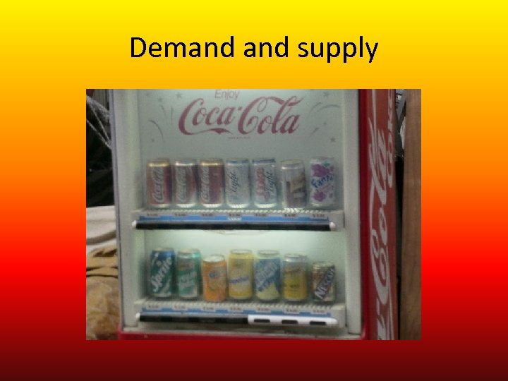 Demand supply 