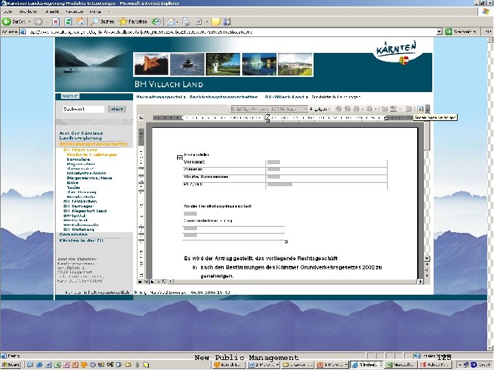 NPM- New Public Management 125 