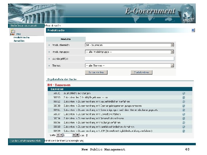 NPM- New Public Management 40 
