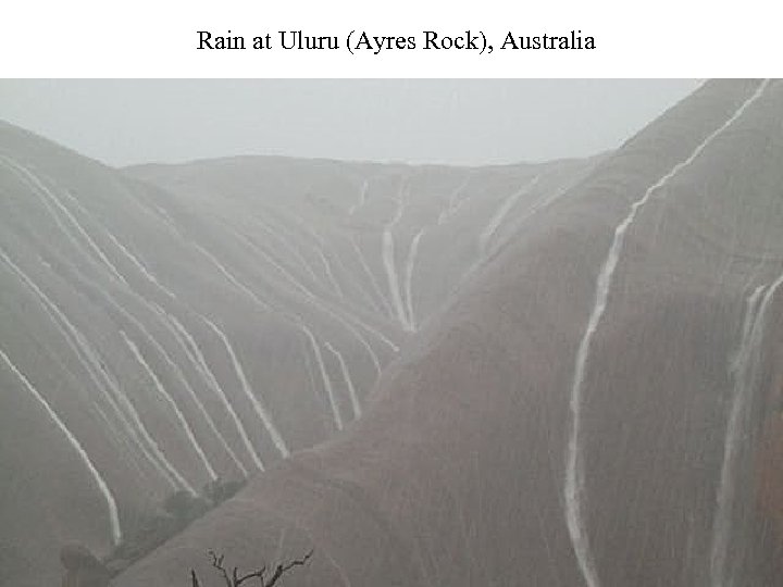 Rain at Uluru (Ayres Rock), Australia 