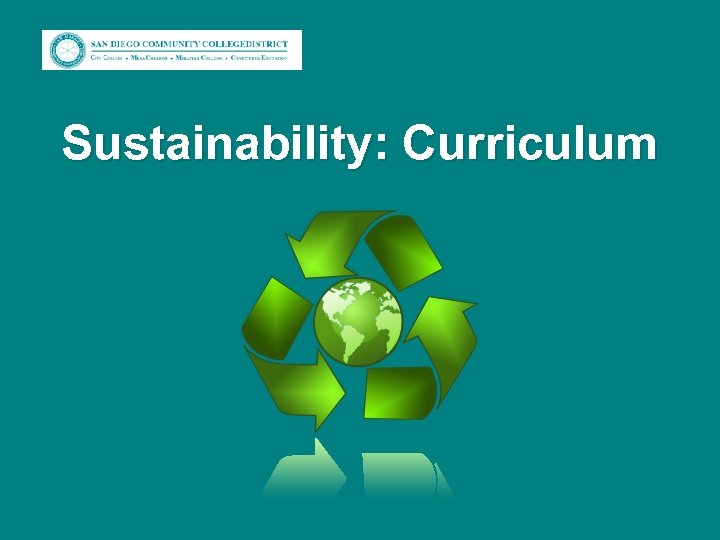 Sustainability: Curriculum 