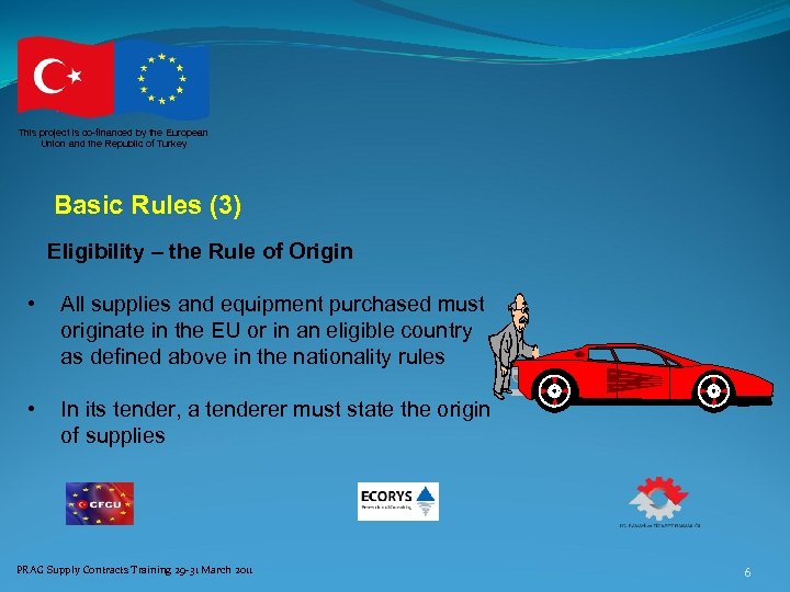 This project is co-financed by the European Union and the Republic of Turkey Basic