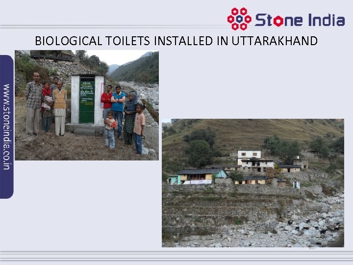 BIOLOGICAL TOILETS INSTALLED IN UTTARAKHAND 