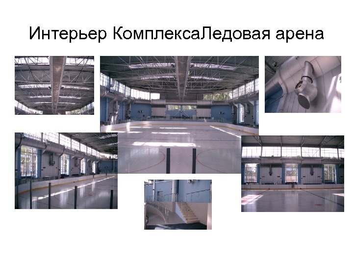 Интерьер Комплекса. Ледовая арена 