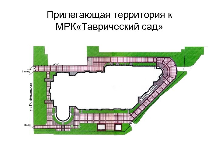 Прилегающая территория к МРК «Таврический сад» 