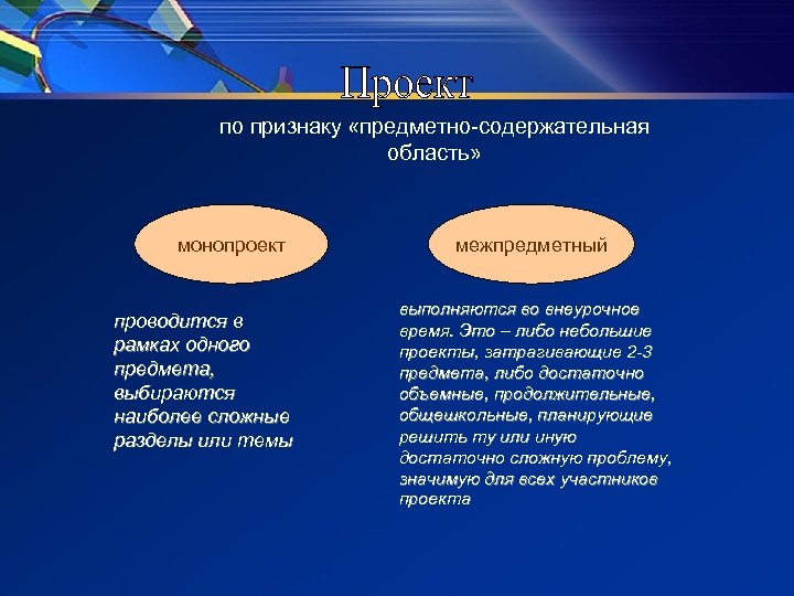 Виды проектов по предметным областям. Предметно содержательная область. Предметно-содержательная учебная практика что это.