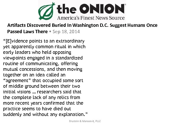 Artifacts Discovered Buried In Washington D. C. Suggest Humans Once Passed Laws There •