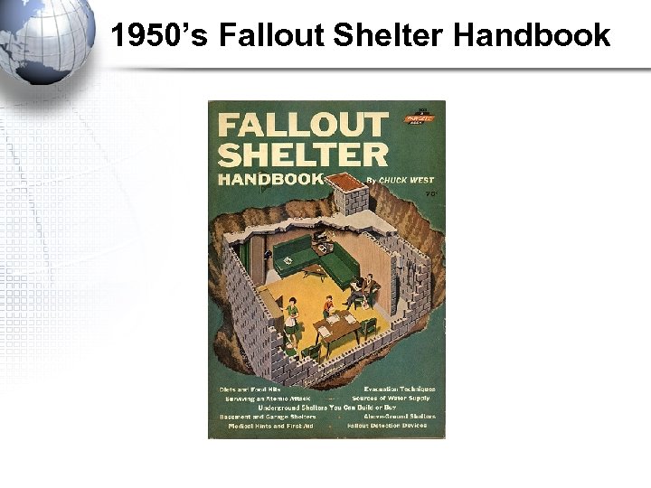 1950’s Fallout Shelter Handbook 