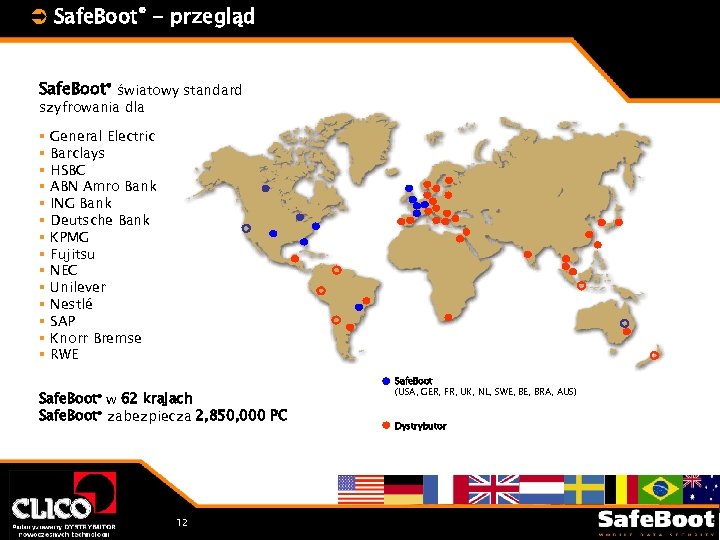 Ü Safe. Boot® - przegląd Safe. Boot® światowy standard szyfrowania dla § § §