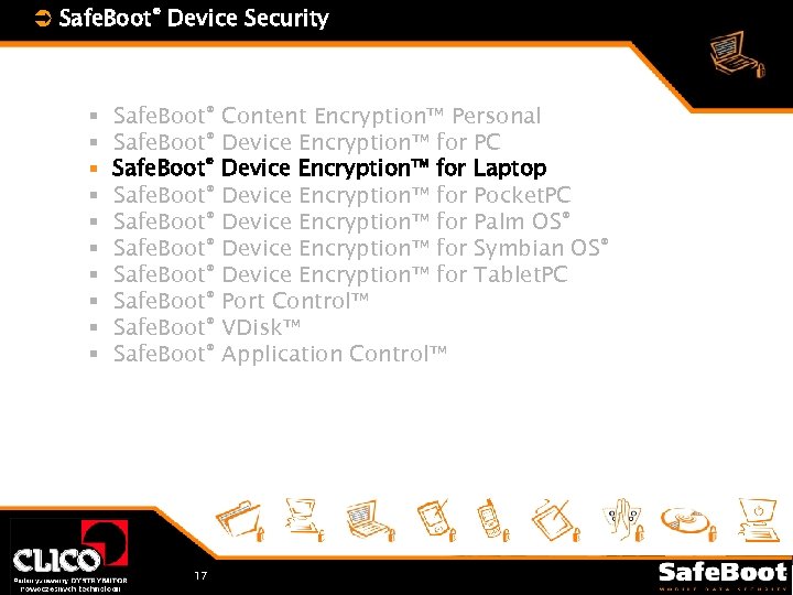Ü Safe. Boot® Device Security § § § § § Safe. Boot® Safe. Boot®