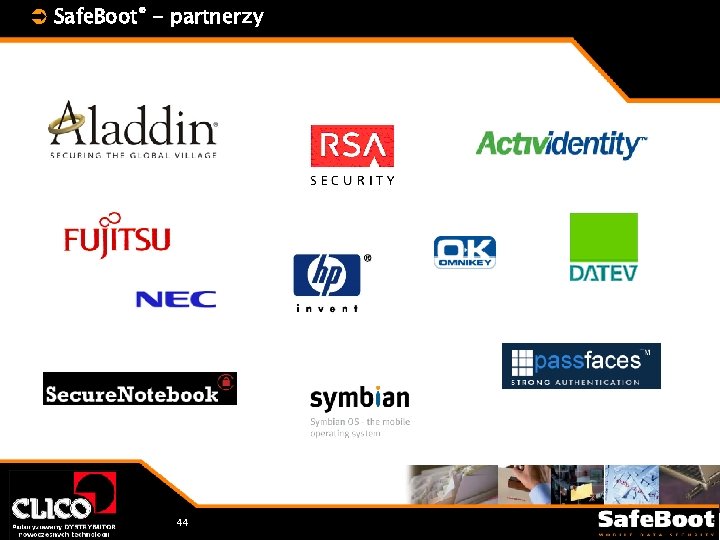 Ü Safe. Boot® - partnerzy 44 