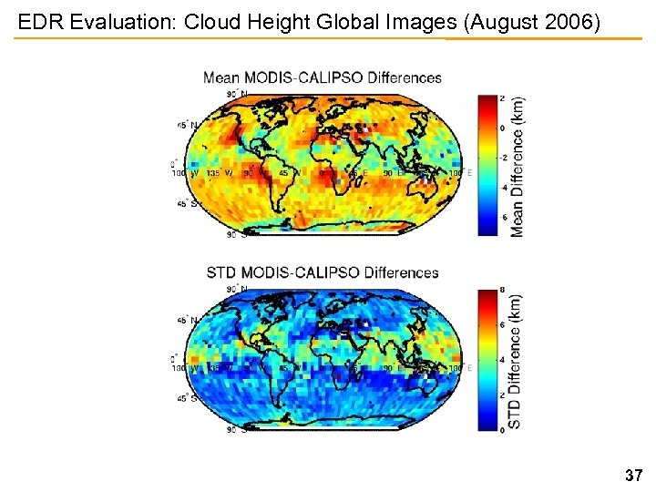 EDR Evaluation: Cloud Height Global Images (August 2006) 37 