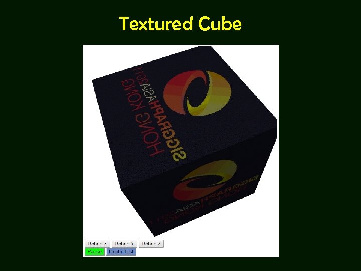 Textured Cube 