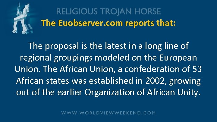 The Euobserver. com reports that: The proposal is the latest in a long line
