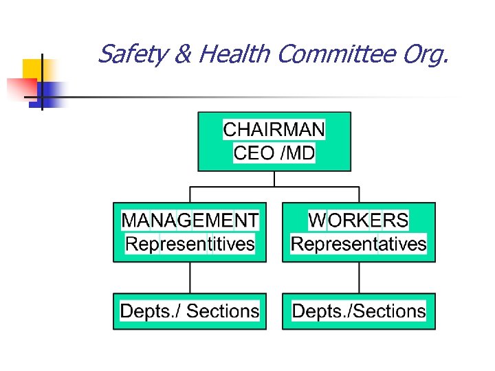 Safety & Health Committee Org. 