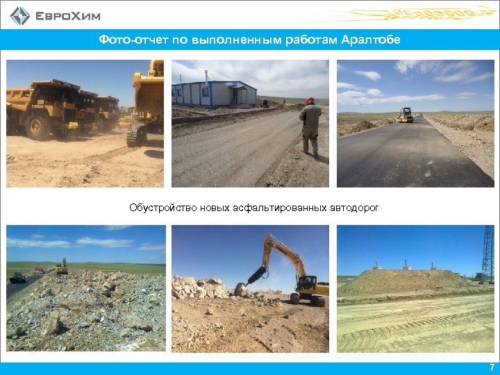 Фото-отчет по выполненным работам Аралтобе Обустройство новых асфальтированных автодорог 7 