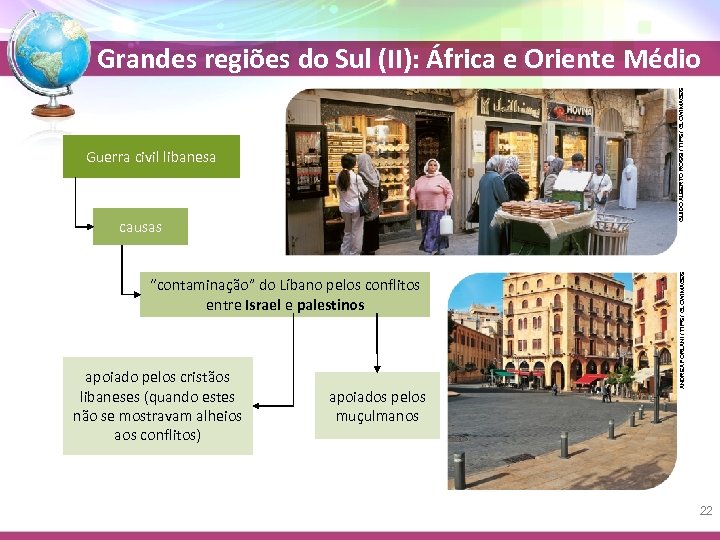 Guerra civil libanesa causas “contaminação” do Líbano pelos conflitos entre Israel e palestinos apoiado