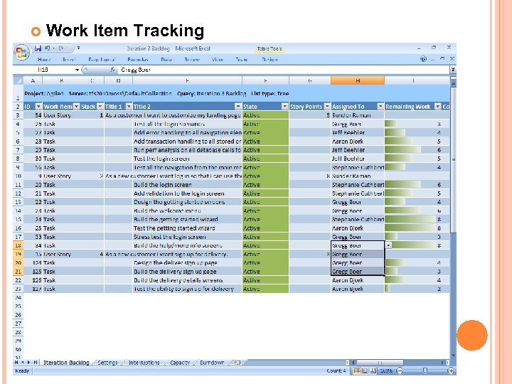  Work Item Tracking 