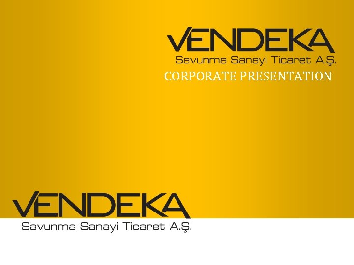 CORPORATE PRESENTATION 