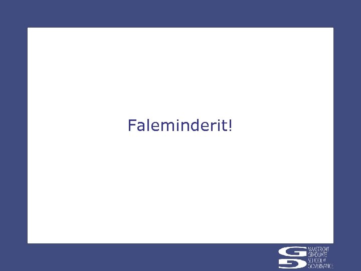 Faleminderit! 