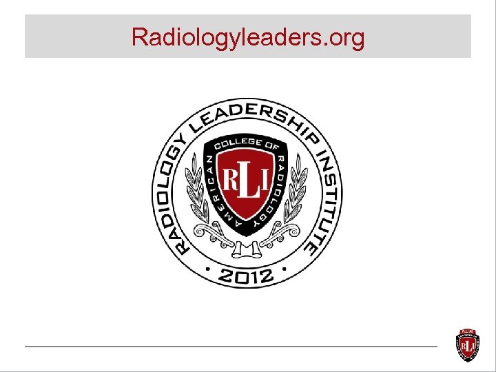 Radiologyleaders. org 