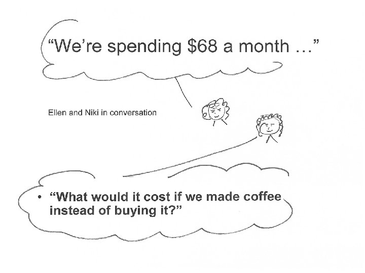 “We’re spending $68 a month …” Ellen and Niki in conversation • “What would