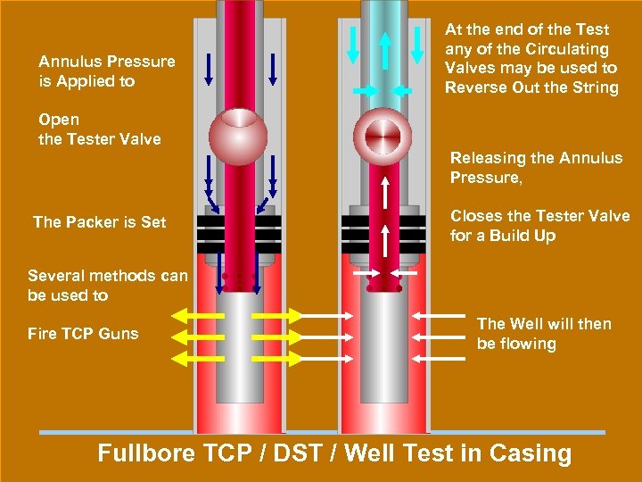 Annulus Pressure is Applied to At the end of the Test any of the