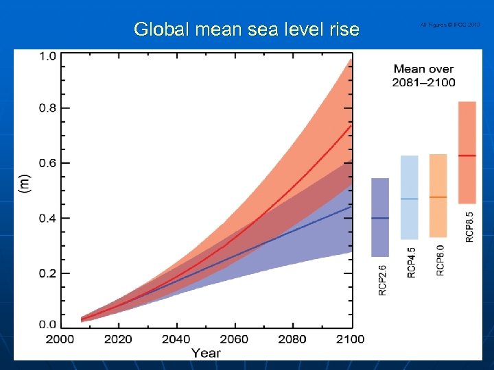 Global mean sea level rise All Figures © IPCC 2013 